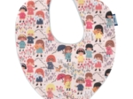 bandana bib petites filles pop