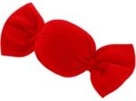 Mini sweet hairslide tangerine red