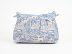 Pleated clutch bag toile de biche