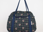 Bowling bag  tartan fleuri