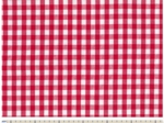 Cotton fabric ex2407 red large gingham