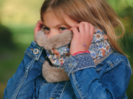 Children fur scarf snood comptine enchantée