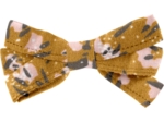 Ribbon bow hair slide gypso ocre