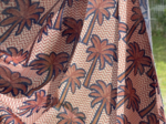 Cotton veil fabric palmeraie