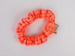 Mini Scrunchie neon orange gingham