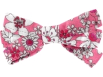 Ribbon bow hair slide pink violette
