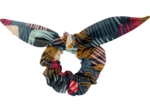 Bunny ear Scrunchie fireworks