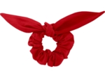 Bunny ear Scrunchie red
