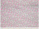 Cotton fabric ex2431 neon pink floral mini