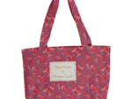 Foldable tote bag badiane framboise