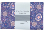 1 m fabric coupon lavandula