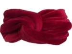 crossed headband red velvet