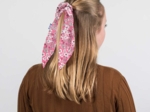 Short tail scrunchie pink violette