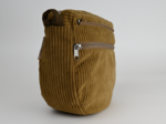 Base small bag without shoulder strap brown large corduroy