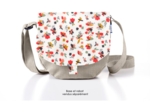 Flap of small shoulder bag reveil printanier