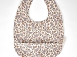 Coated fabric bib rêve de jasmin