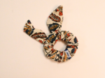 Bunny ear Scrunchie plumes d'été