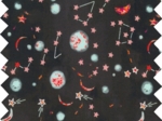 Coupon tissu 50 cm constellations