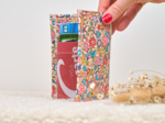 Compact wallet mille et une fleurs