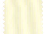1 m fabric coupon yellow stripes