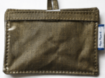 Badge Holder copper linen