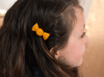 Mini sweet hairslide ochre