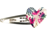 Heart hair-clips spring