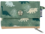 zipper pouch card purse jurassic dino