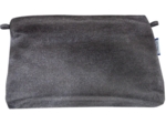 Coton clutch bag suédine noire