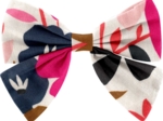 Bow tie hair slide champ floral