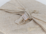 Furoshiki tall 73 x 73  glitter linen