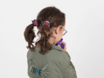 Mini Scrunchie purple d'amour