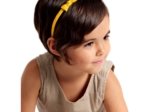 Thin headband yellow ochre
