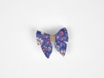 Mini bow tie clip lavandula