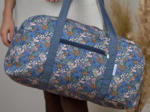 Sac week-end monet lilas