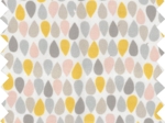 Coupon tissu 50 cm pastel drops
