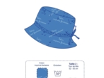 Sun hat adjustable-size T2 sea side