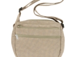 Base of small saddle bag silver taupe