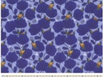 Coupon tissu 50 cm blue bird ex1110