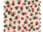 Coated fabric confetti aqua