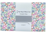 1 m fabric coupon pastel fleuri