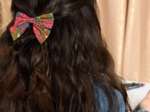 Bow tie hair slide ballet merveilleux