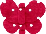 Butterfly hair clip red spots
