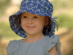 Sun hat adjustable-size T2 soleil levant