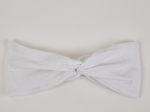 Jersey Crossed Headband Child white