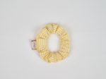 Mini Scrunchie yellow stripes