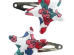 Star hair-clips prairie fleurie