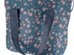 Cooler bag fleuri nude ardoise