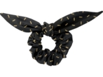 Bunny ear Scrunchie golden straw
