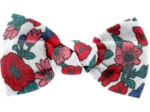 Small bow hair slide prairie fleurie